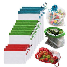 Load image into Gallery viewer, Waste Free Reusable Produce Bags(12PCS)
