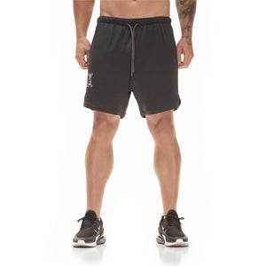 DOUBLE LAYER SHORTS WITH SECURE POCKET